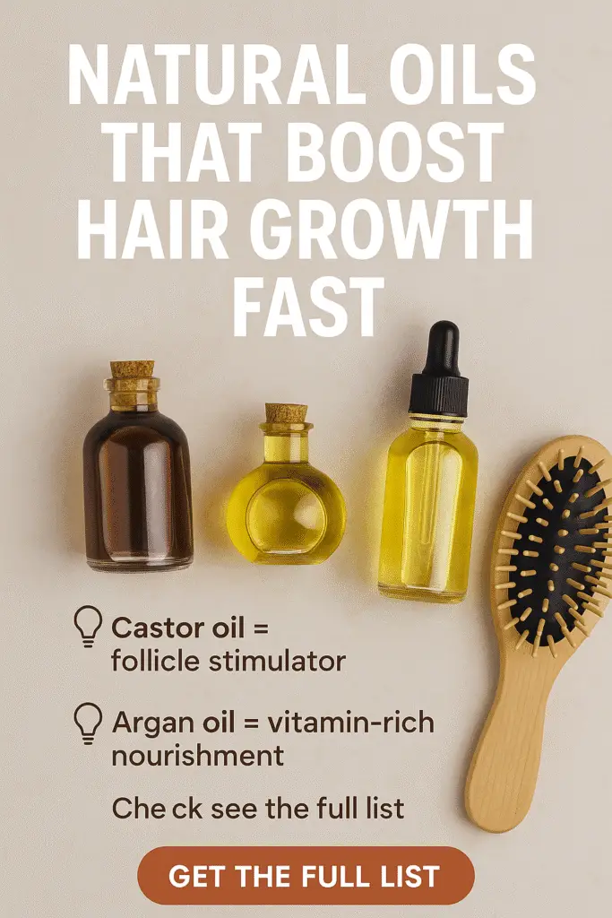 How to Grow Hair Fast with Natural Oils